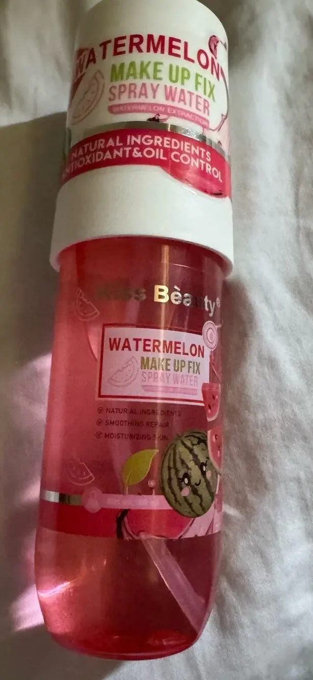Kiss Beauty Watermelon Makeup Setting Spray Fix Spray Water Oil Control New